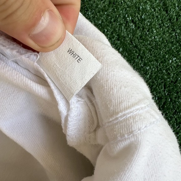 VTG Ralph Lauren Jeans Womens 32x31 White Black Label Flared USA Gold Pony Y2K - Picture 12 of 16